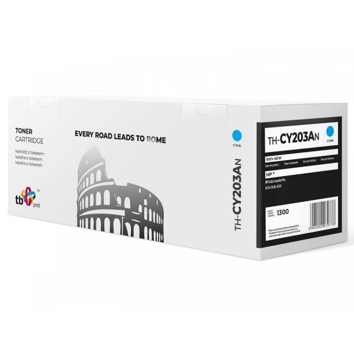 TB Print CF541A ciánkék lézernyomtató toner