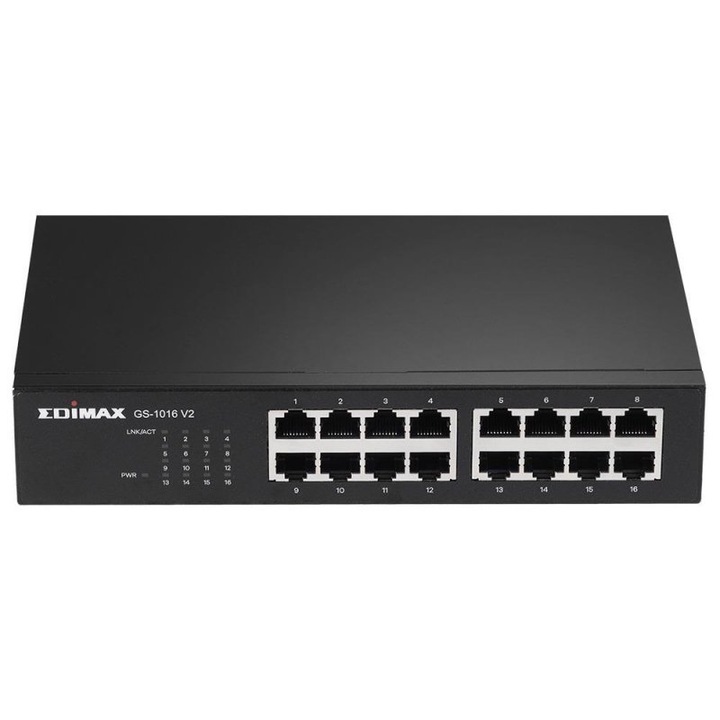 Switch Edimax GS-1016 V2 16x10/100/1000 Rack