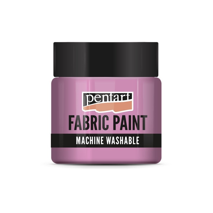 Vopsea pentru textile Pentart 50 ml - pink