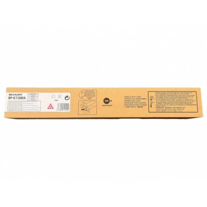 Тонер касета Sharp BP-10C20, 10K, Маджента