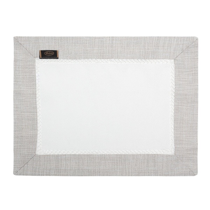 Set de 4 fete de masa Eurofirany EMMA 30 x 40 cm alb