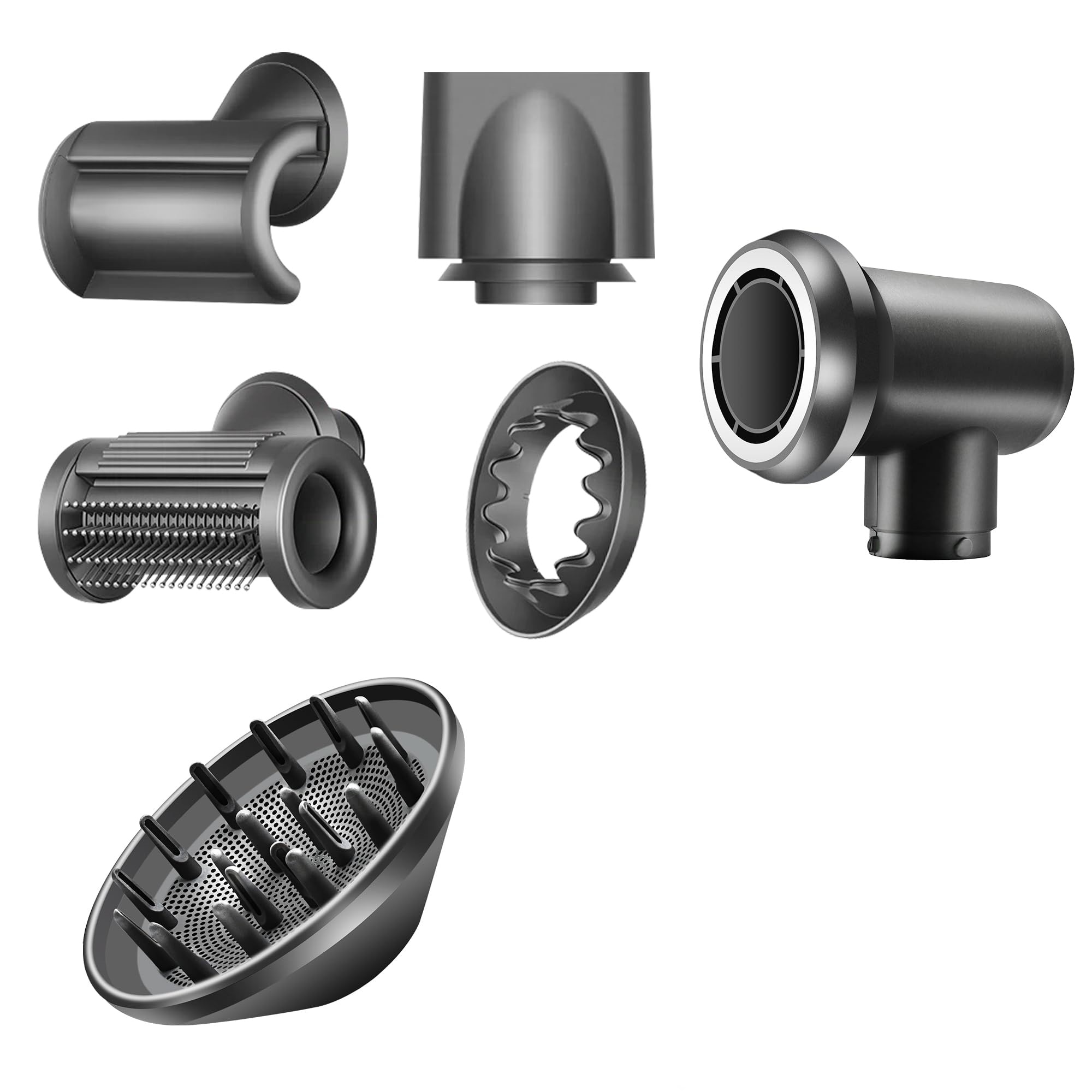 Set difuzor si adaptor HNSMART pentru Dyson Airwrap Styler