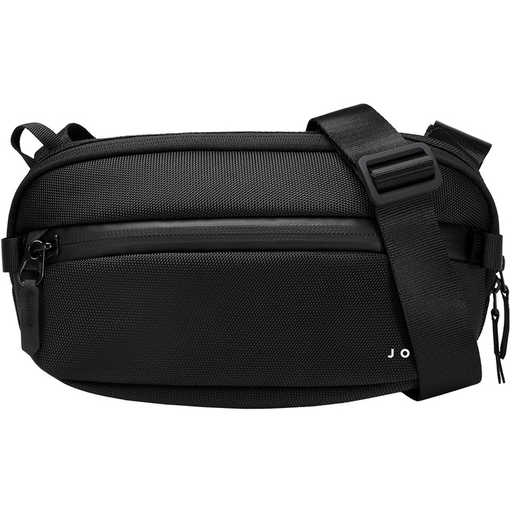 Messenger táska férfiaknak, fidlock, vízálló, Jolar GP023180BK fekete