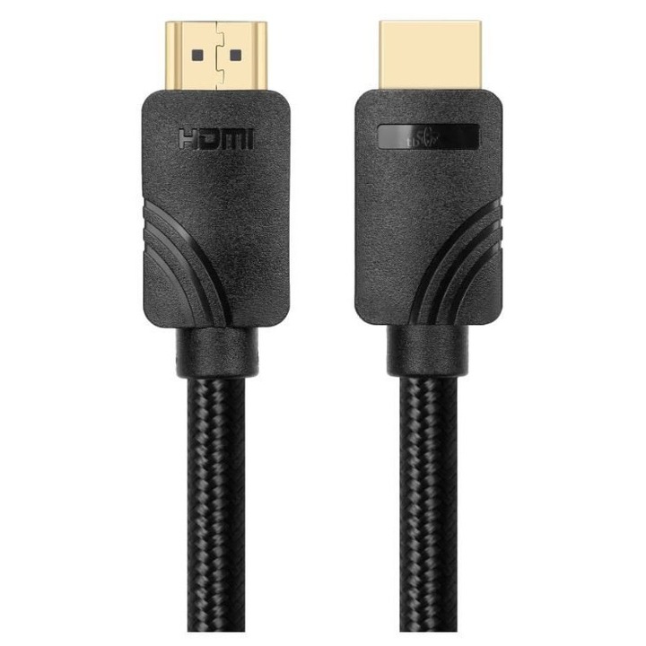 Премиум TB HDMI v 2.1 кабел 2 м 8K Черен Създаден за геймъри