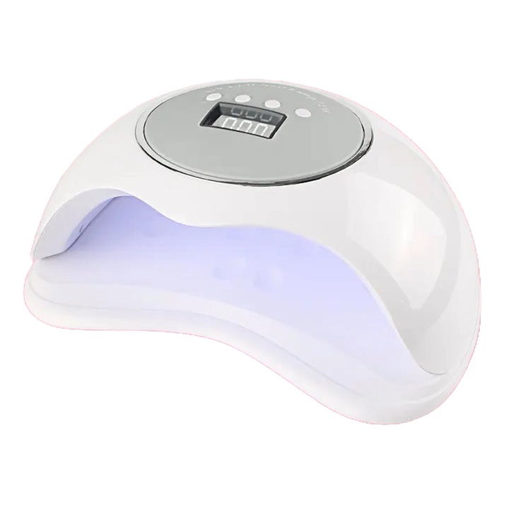 Lampa de unghii, Y&L LTD, Dual UV/LED, 36 LED-uri, 72 W, Alb