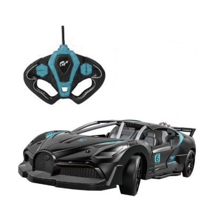 Masina cu telecomanda Speed Phantom cu Vaporizare de Fum si lumini - cu incarcare USB