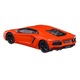Lamborghini Aventador Coupe modell, narancssárga, Welly 1/24