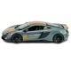 McLaren 675LT modell, 60. évfordulós kiadás, szürke, Welly 1/24