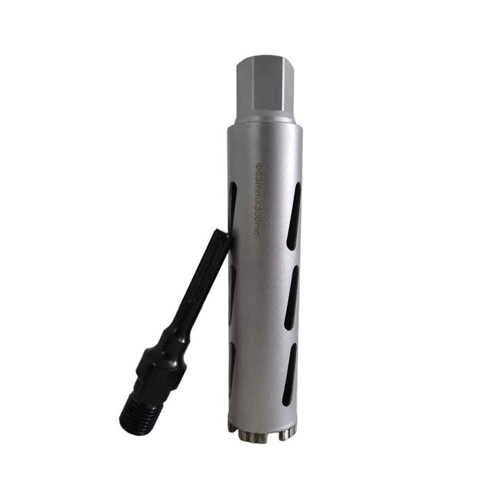 Суха диамантена сърцевина 63 mm с Sds Max адаптер