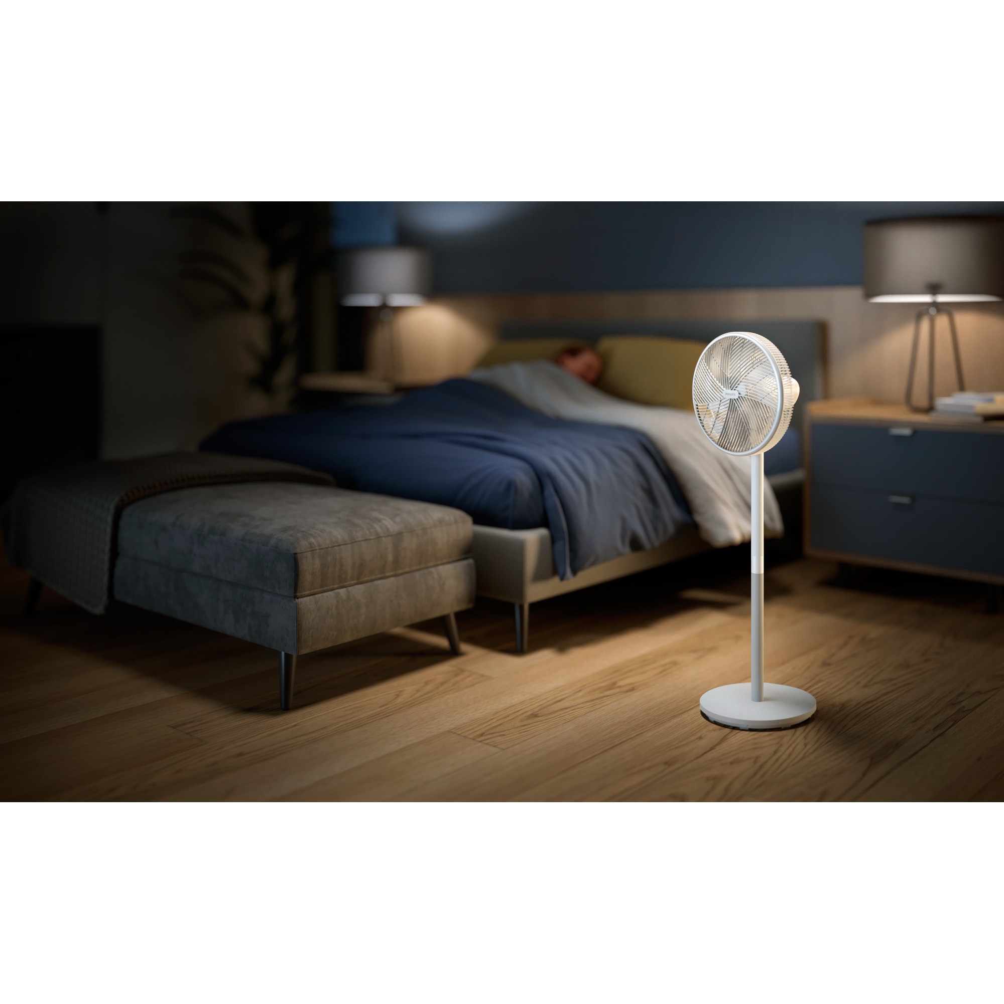 Ventilator cu picior Philips CX2550/00, 42 W, 3 moduri functionare
