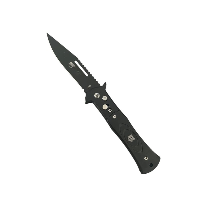 Briceag pliabil lama 8.5 cm, negru, AVI-4205