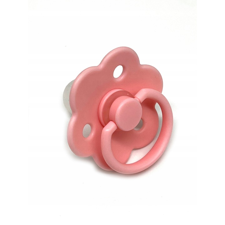 Suzeta Chi Chi Pola Flower, silicon sigur, elastica, roz