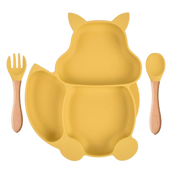 Farfurie, Chi Chi, Silicon, Galben