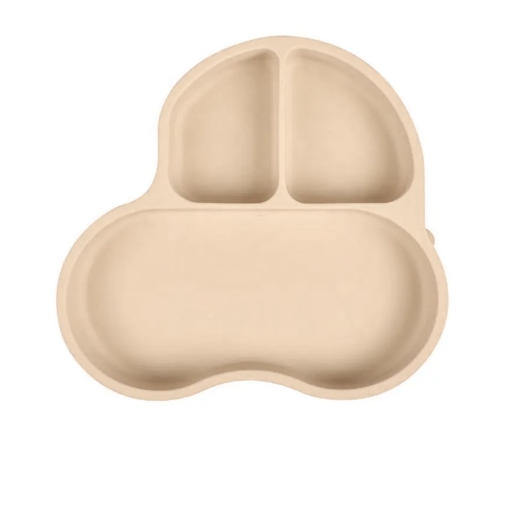 Chi Chi "Auto" tányér, tapadókoronggal, BPA mentes, gyerekeknek