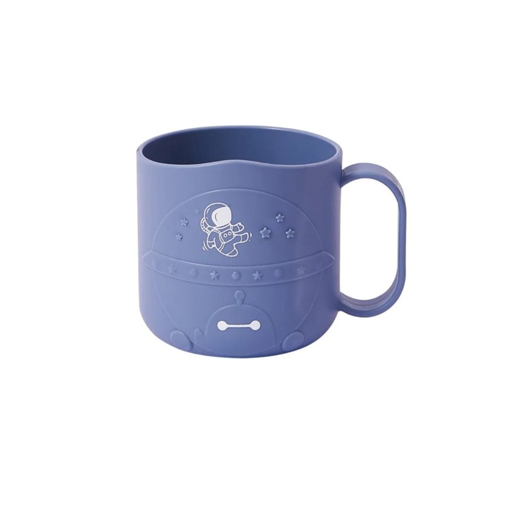 Cana de hranire Chi Chi Kosmonauta, ecologica, biodegradabila, albastru