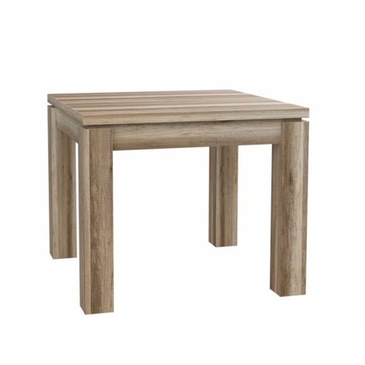 Разтегателна маса Forte EST45, ламинат, 90x76x90см, MDF