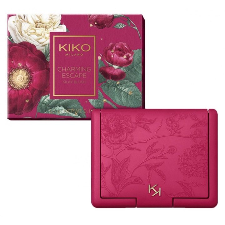 Руж KIKO Milano Charming Escape, Silky Blash, 04 Mallow Field, 3,5 гр