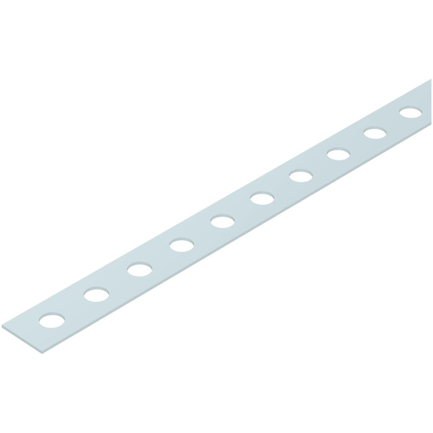 Banda de montaj OBO BETTERMANN 1475912, perforata, MZ029 LI12 FS