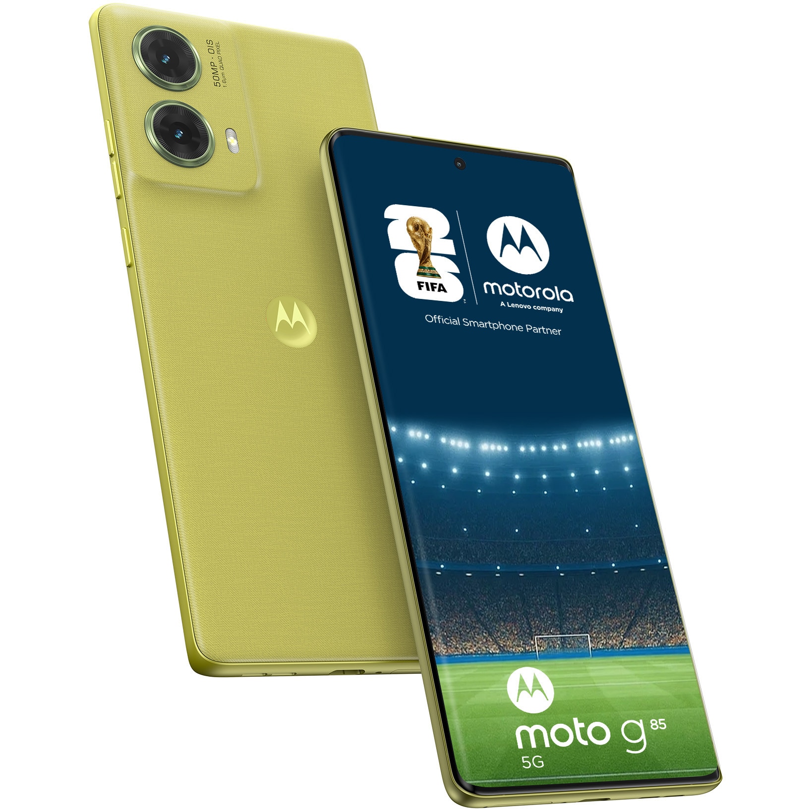 RESIGILAT: Telefon mobil Motorola Moto g85, Dual SIM, 8GB RAM, 256GB, 5G, Olivine