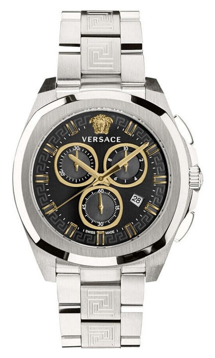 Versace VE7CA0723, Kvarc, 43mm, 5ATM Férfi karóra