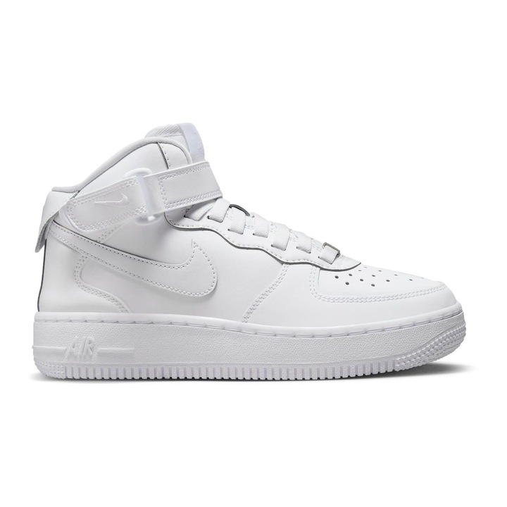 Pantofi sport NIKE Air Force 1 Mid EasyOn BG Alb 32 EU