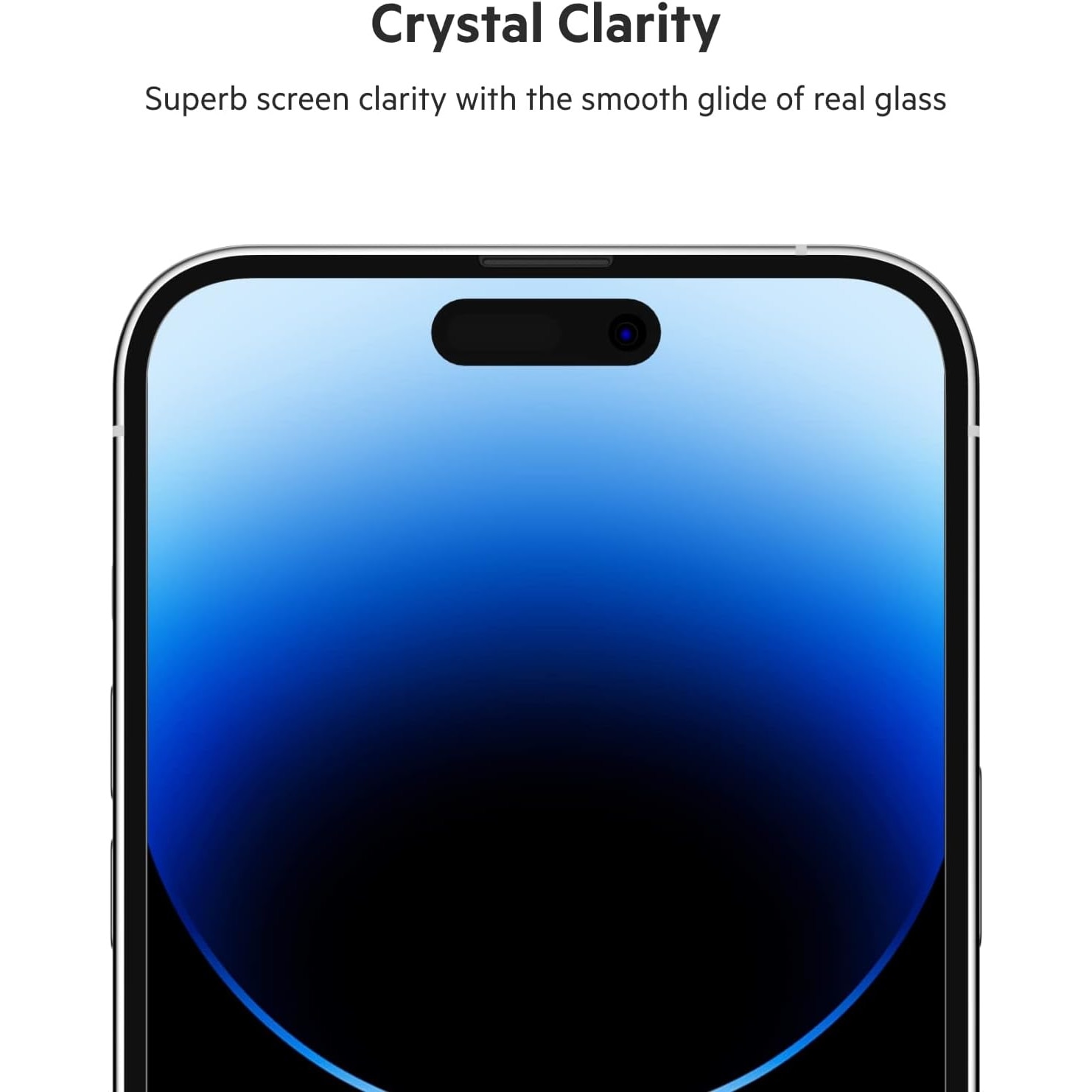 Folie de protectie din sticla securizata, Sigloo, pentru iPhone 15 ProMax