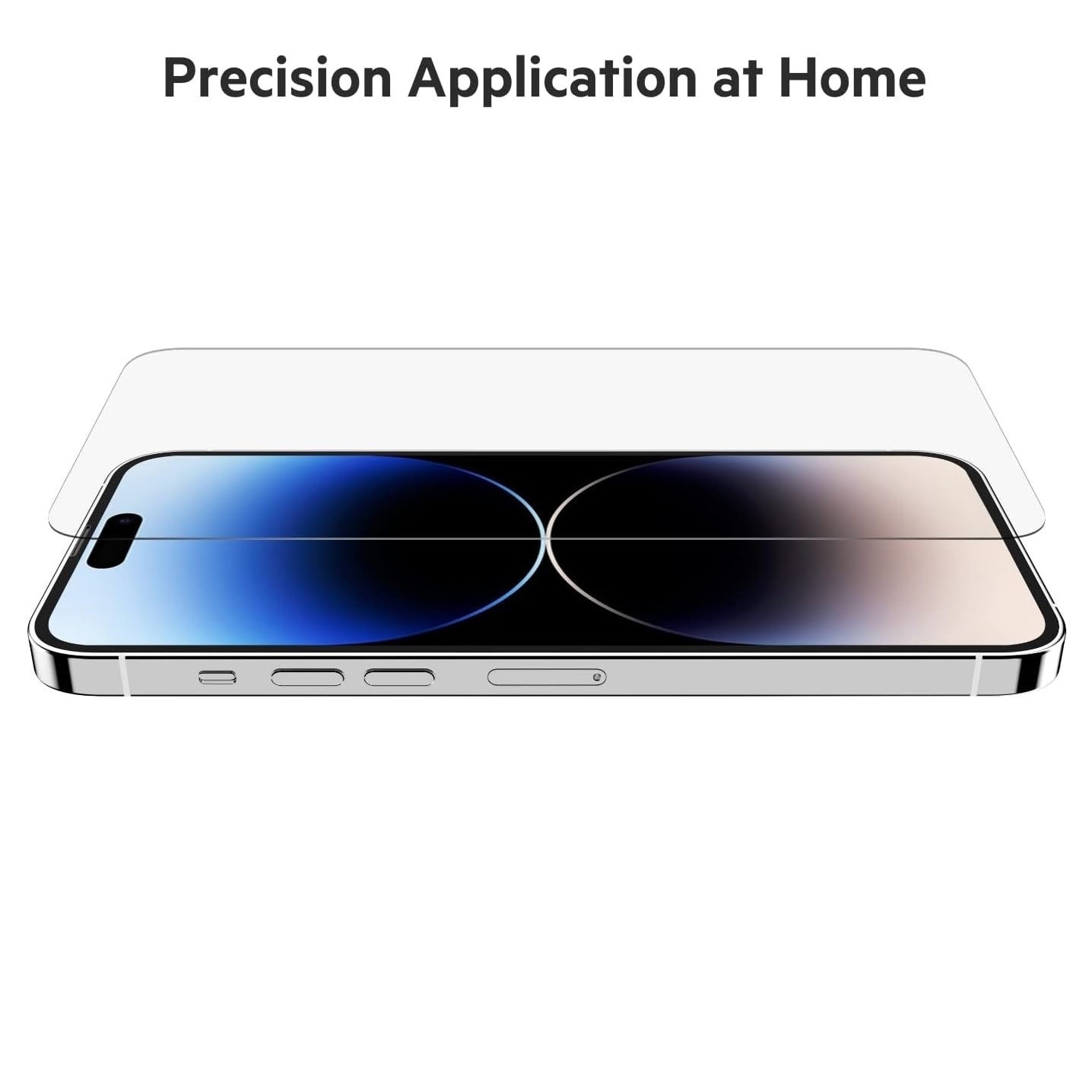 Folie de protectie din sticla securizata, Sigloo, pentru iPhone 15 ProMax