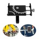 Suport telefon bicicleta / motocicleta / trotineta, Ouyifan, aluminiu, antiderapant, negru