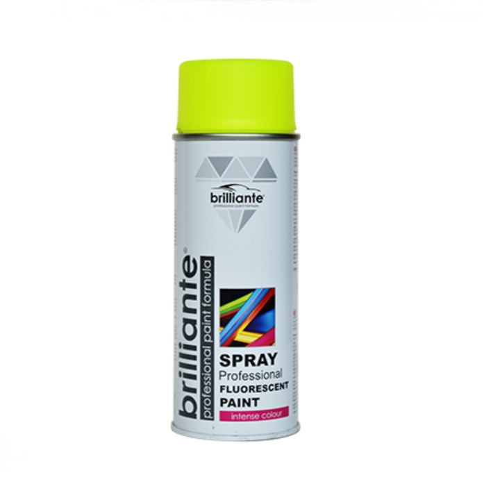 Sárga Fluoreszcens Brilliante Spray festék 400 ml