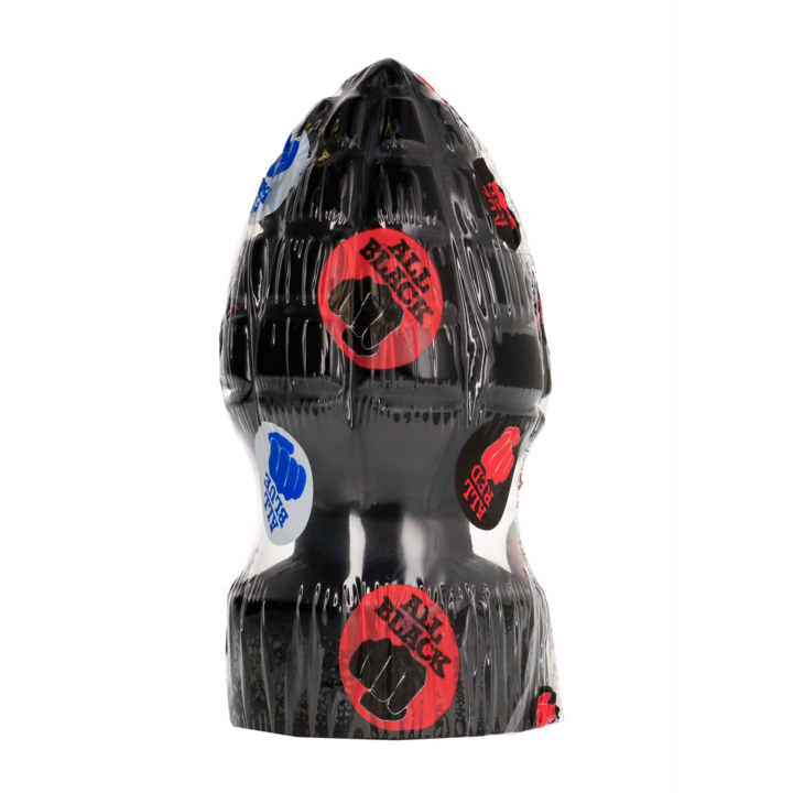 Анална тапа All Black, Гранати, 14 см