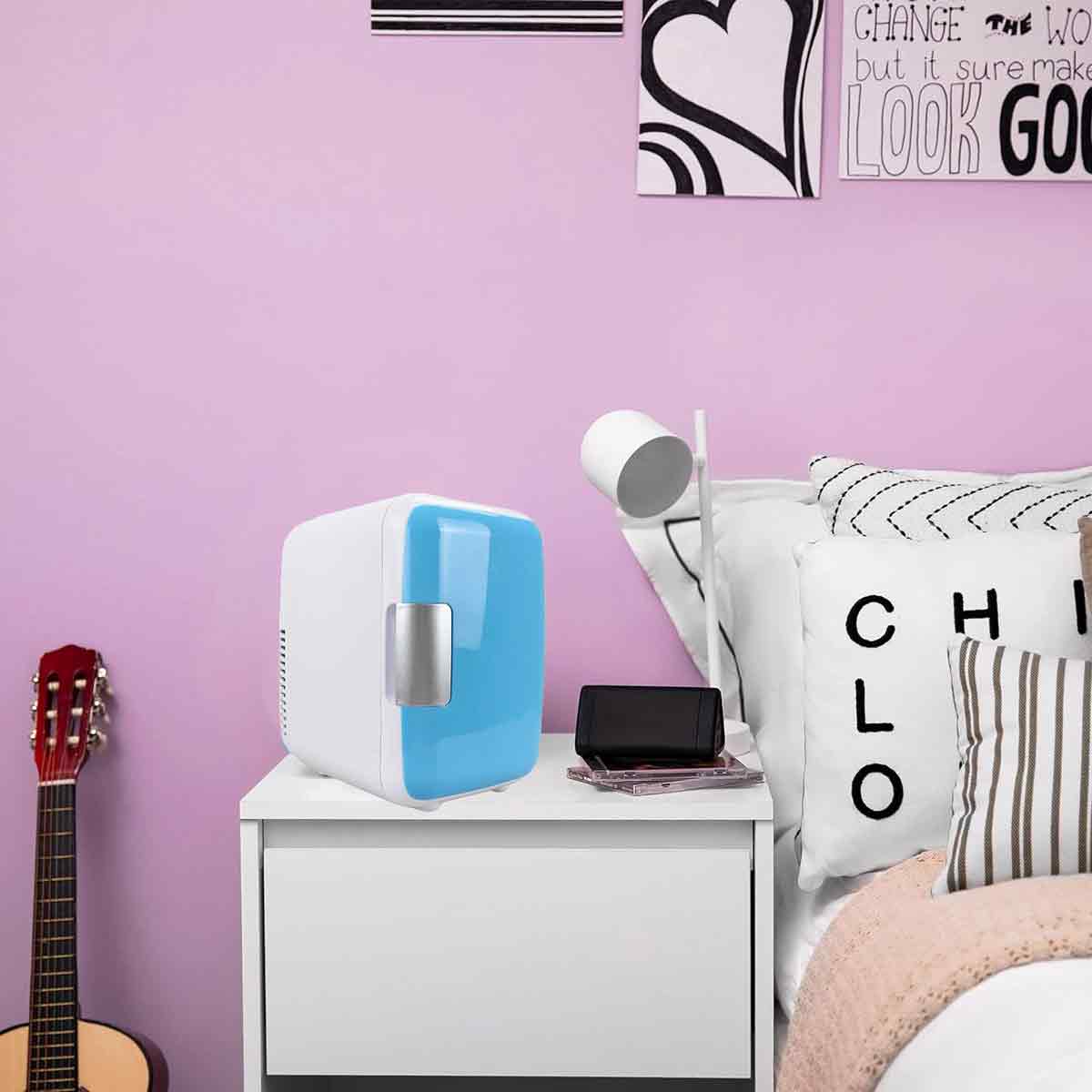 Mini Frigider 5L, Dual-Function, 19x26.5x27.5cm, Alb