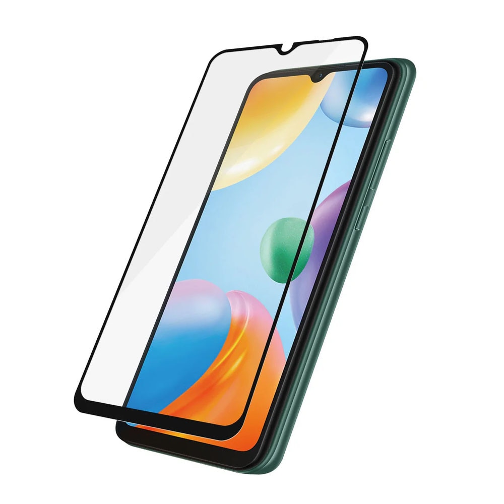 Folie protectie, compatibila cu Xiaomi Redmi A3, Sticla securizata, Acoperire completa, Duritate 9H, Pelicula adeziv Full Surface, Anti-dust, Case Friendly, Montare usoara, Transparenta