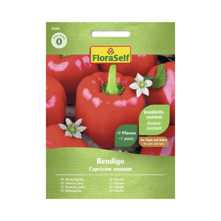 Seminte Legume Floraself Ardei Gras Bendigo F1