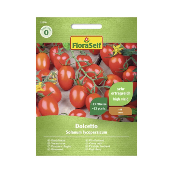 Seminte Legume Floraself Rosii Cherry Dolcetto F1