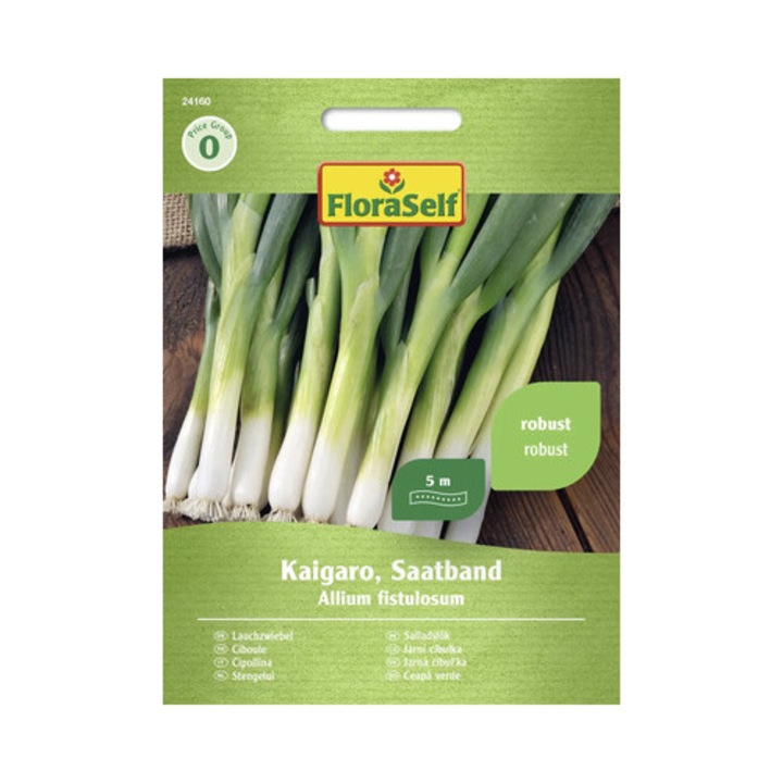 Seminte Legume Floraself Select Ceapa Verde Kaigaro