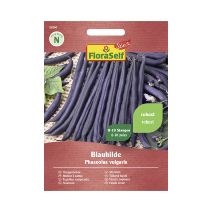Seminte Legume Floraself Select Fasole Cataratoare Blauhilde