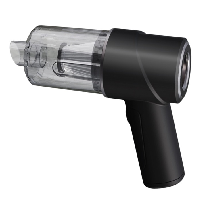 Безжична преносима прахосмукачка, 3 в 1, черна