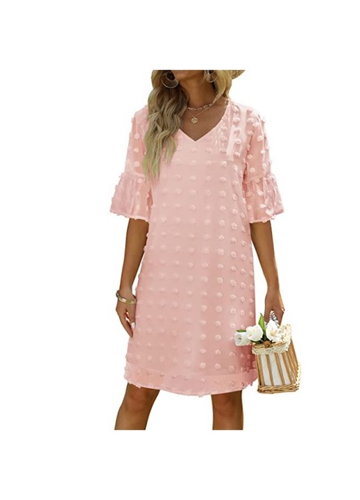 Ruha, Jormftte, rovid, Rózsaszín