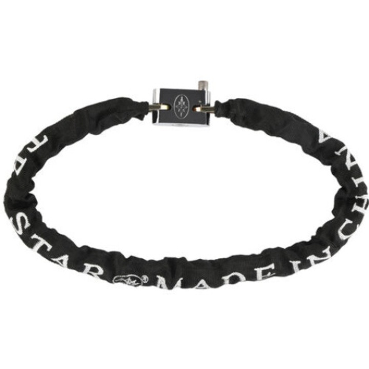 Lant antifurt, QttvbTna, Aliaj, Rezistent, 3 Chei, 88-90 cm, Negru