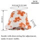 Caciula dama Jormftte, palarie tip bucket, material blana sintetica, multicolor, 56-58cm