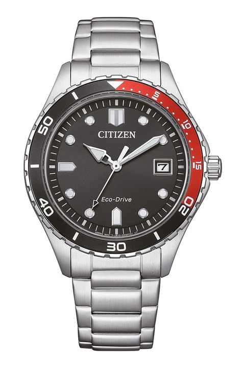 Citizen, Ceas din otel inoxidabil cu trei indicatoare, Argintiu