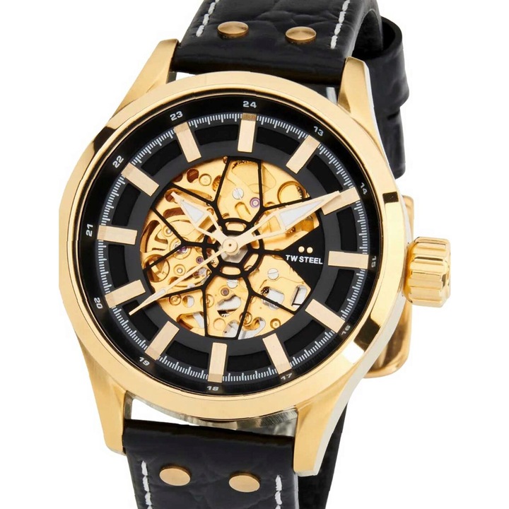 Ceas barbatesc Tw Steel VS131, Automatic, 45mm, 10ATM