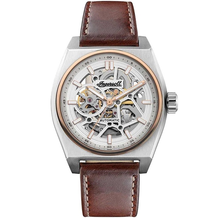 Ceas barbatesc Ingersoll I14302, Automatic, 43mm, 5ATM
