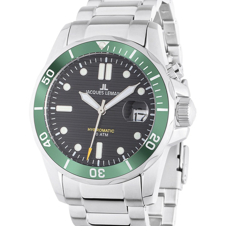 Ceas barbatesc Jacques Lemans 1-2170K, Quartz, 41mm, 20ATM
