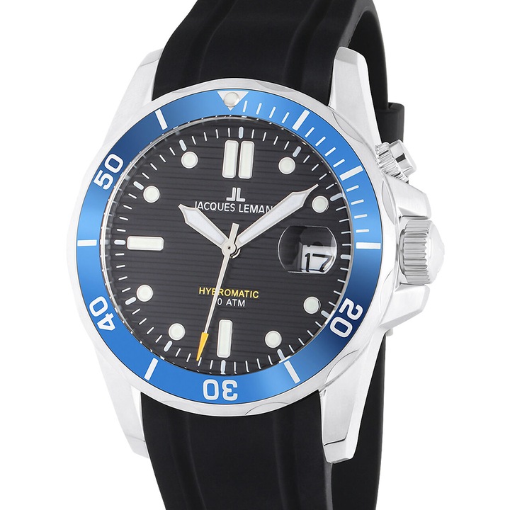 Ceas barbatesc Jacques Lemans 1-2170D, Quartz, 41mm, 20ATM