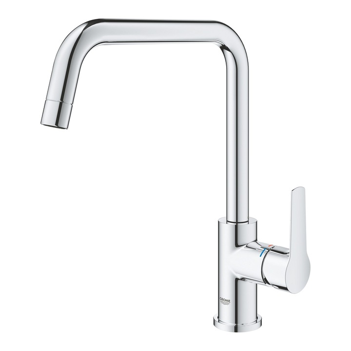 Смесител за кухня Grohe Start 30630000, Висок, Тип U, Изтеглящ се, Хром