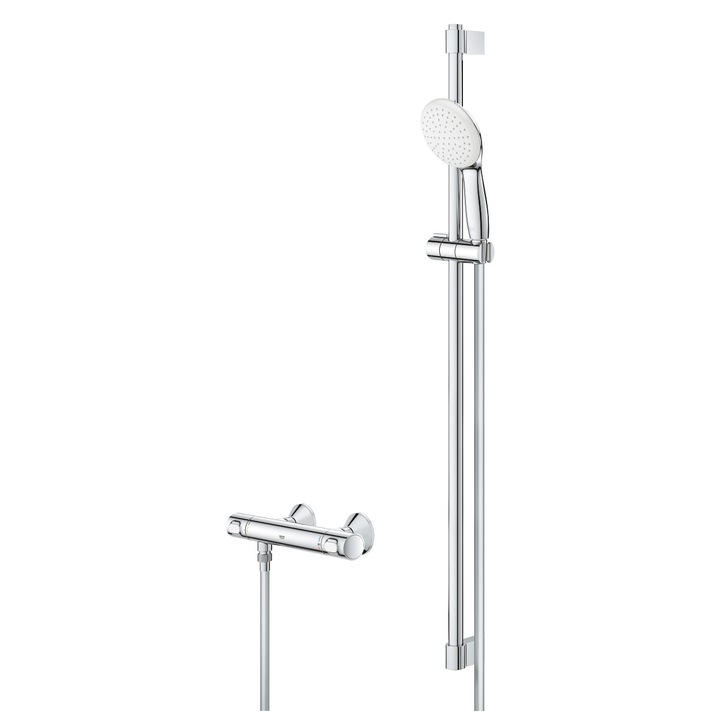 Смесител за душ Grohe Grohtherm 500 34797001, Видим, Термостат, Душ колона, 900 мм, Хром