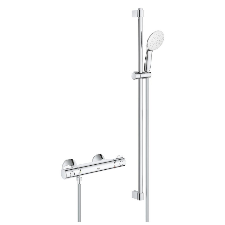 Смесител за душ Grohe Grohtherm 800 34566002, Видим, Термостат, Душ колона, 900 мм, Хром