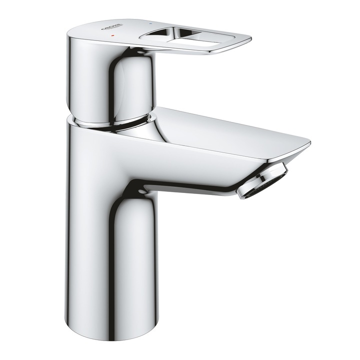 Baterie lavoar Grohe Bauloop 23876001, S, 147 mm, crom, ventil, crom