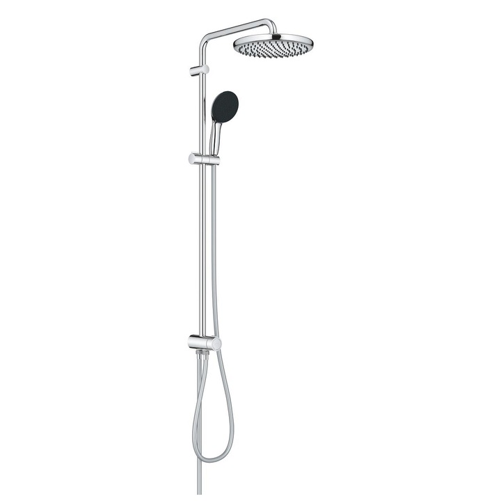Coloana dus Grohe Vitalio Start 250 26989001, aparent, dus fix 250 mm, 1 functie, crom